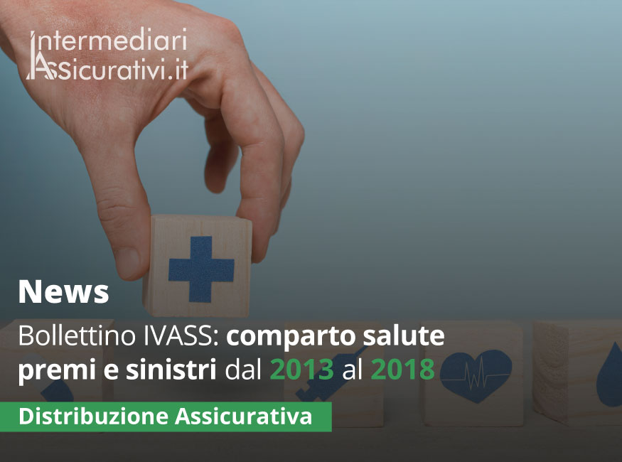 Bollettino IVASS: comparto salute premi e sinistri dal 2013 al 2018
